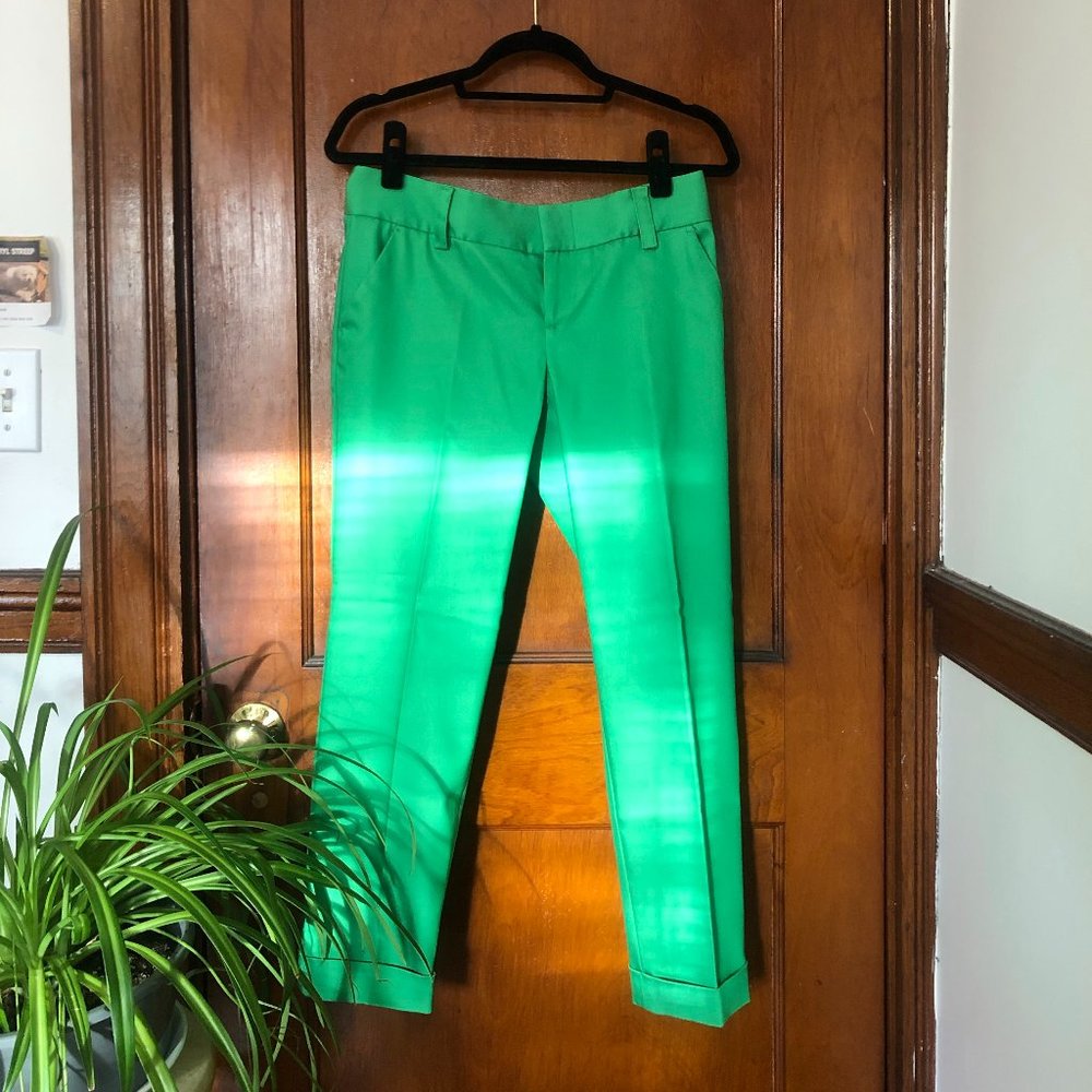 Alice + Olivia Green Pants
